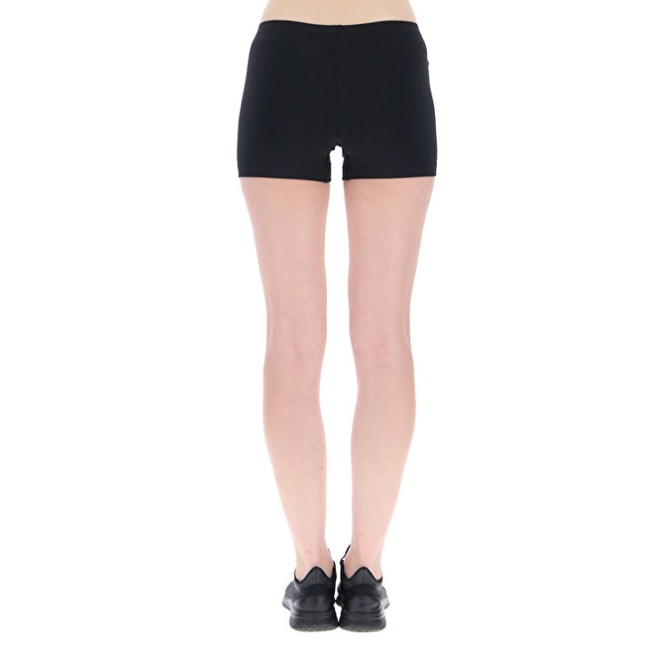 Short Lotto MSP W Sports TH Mujer Negras | AT844684W5