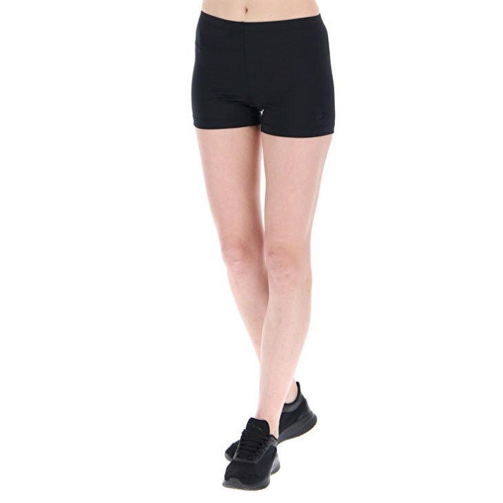 Short Lotto MSP W Sports TH Mujer Negras | AT844684W5
