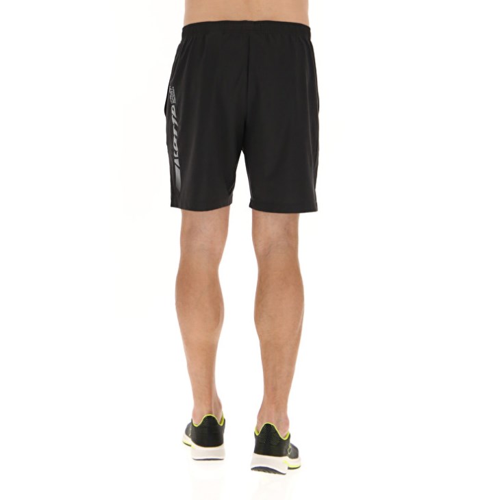 Short Lotto Run Fit 7 Hombre Negras | NK642174X6