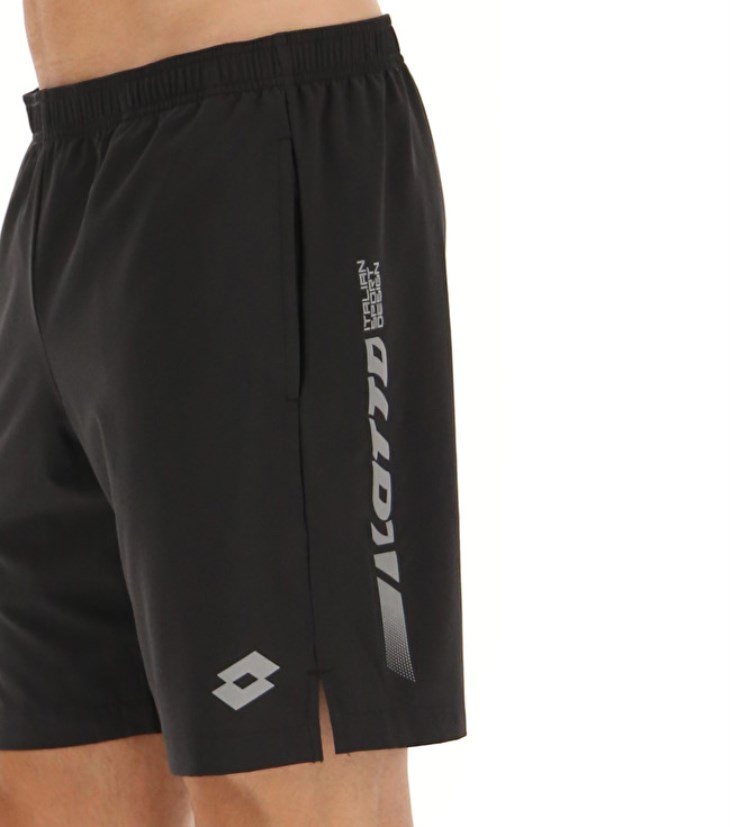 Short Lotto Run Fit 7 Hombre Negras | NK642174X6