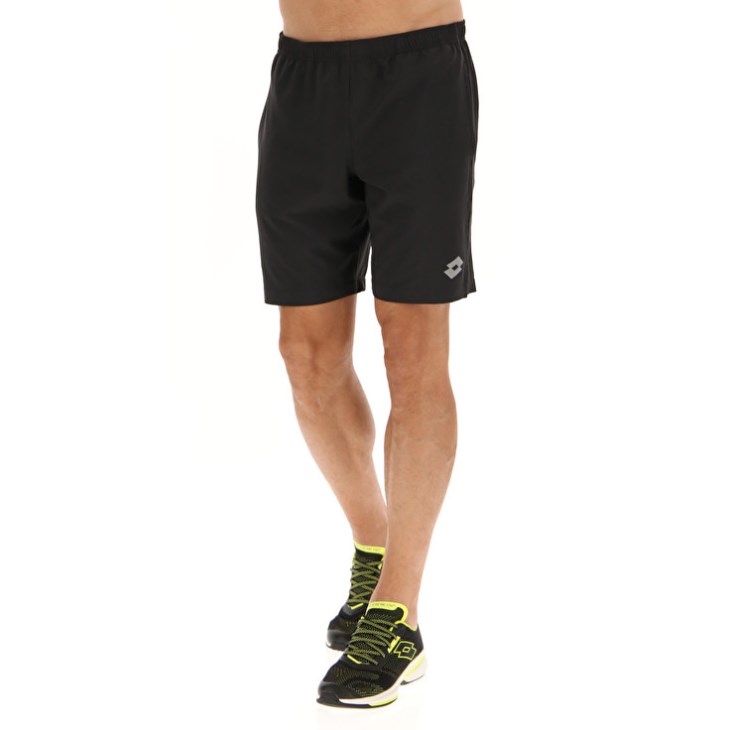 Short Lotto Run Fit 7 Hombre Negras | NK642174X6