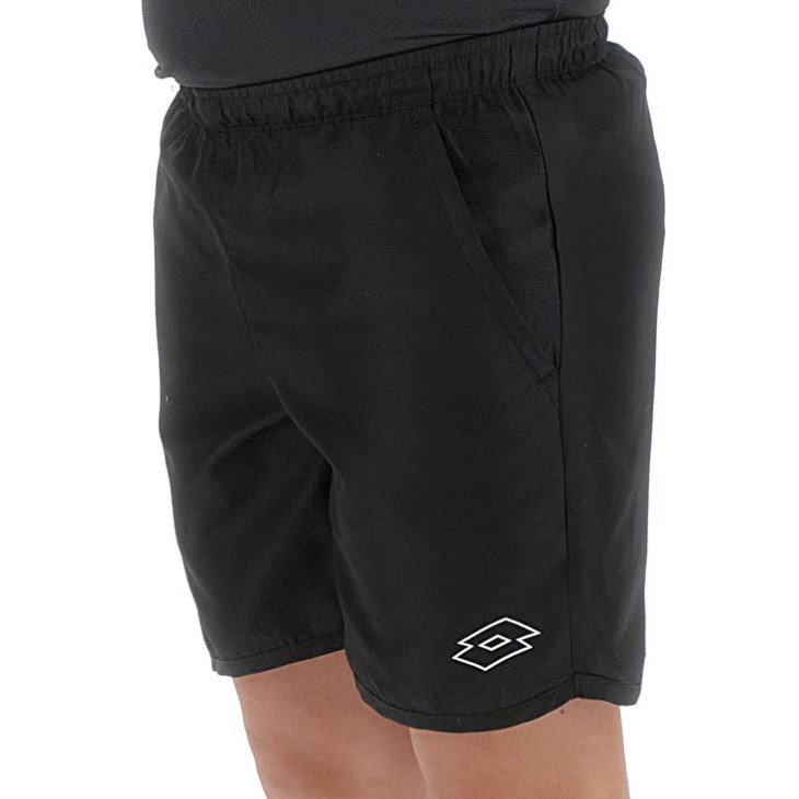 Short Lotto Squadra B III 7 DB Niños Negras | NH516911Q9