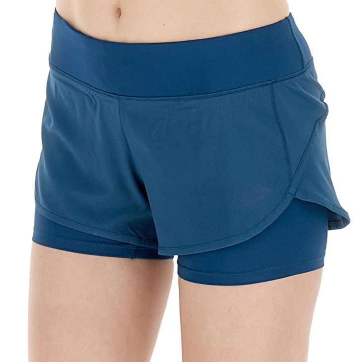 Short Lotto Tech W I D1 Mujer Turquesa | CU948754H5