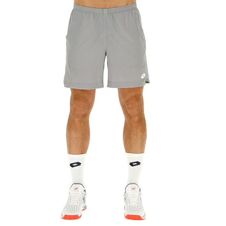 Short Lotto Tennis Tech Hombre Gris | RG313391R4