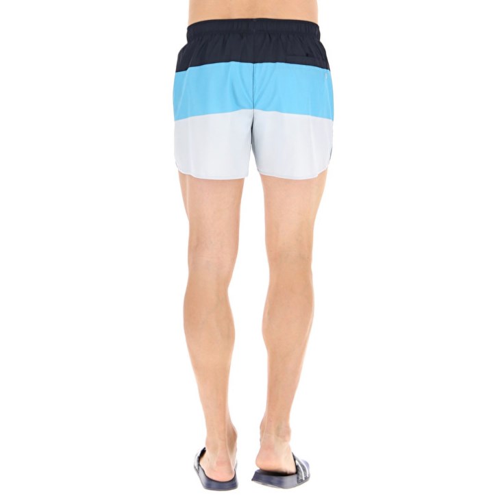 Short de Baño Lotto Beach Color Hombre Azules | ZE271507I0