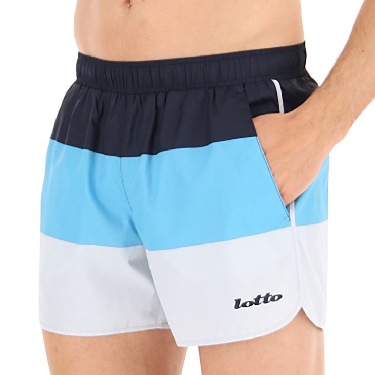 Short de Baño Lotto Beach Color Hombre Azules | ZE271507I0