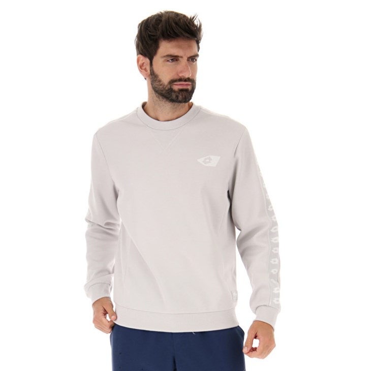 Sudadera Lotto Athletica Due VI RN Hombre Beige | QE881798S3