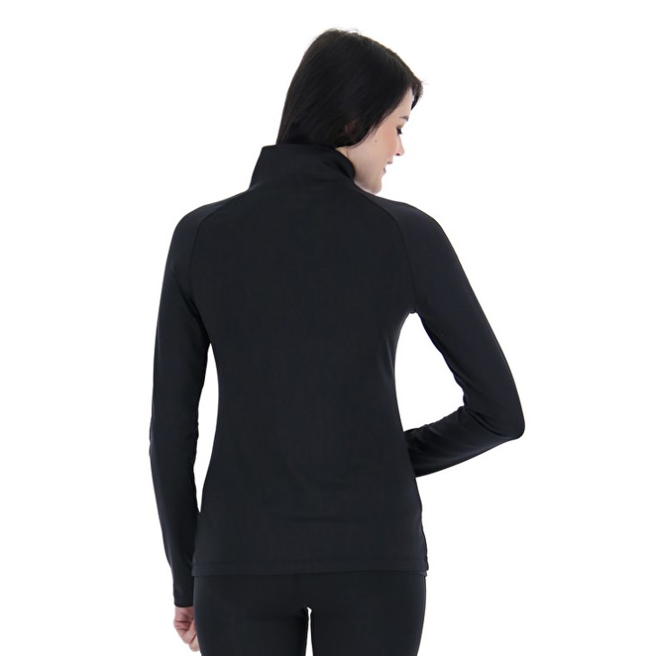 Sudadera Lotto MSP W Sports Zip Hz Mujer Negras | WZ173087H1
