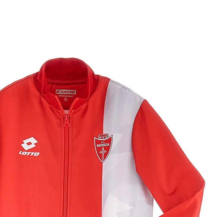 Sudadera Lotto Monza 23 Pre Gara FZ JR Niños Rojas Gris | BQ315761H7