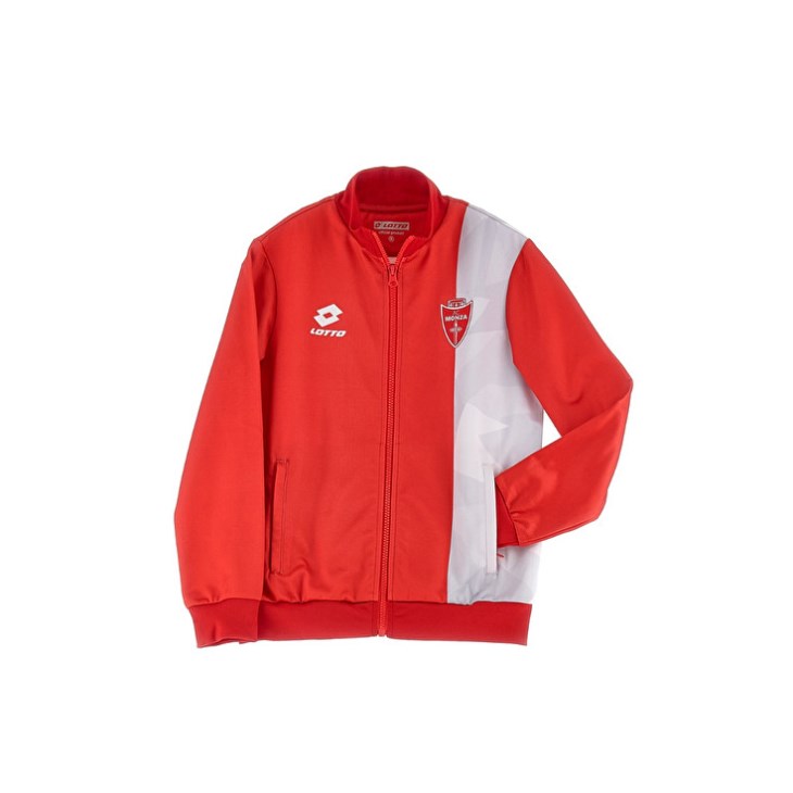 Sudadera Lotto Monza 23 Pre Gara FZ JR Niños Rojas Gris | BQ315761H7
