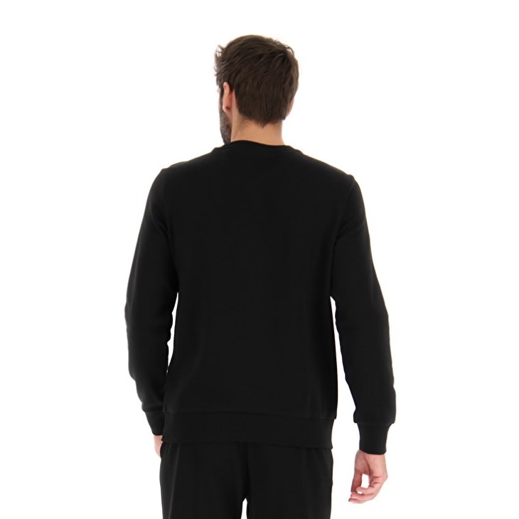 Sudadera Lotto Msc RN Hombre Negras | VG467476C7