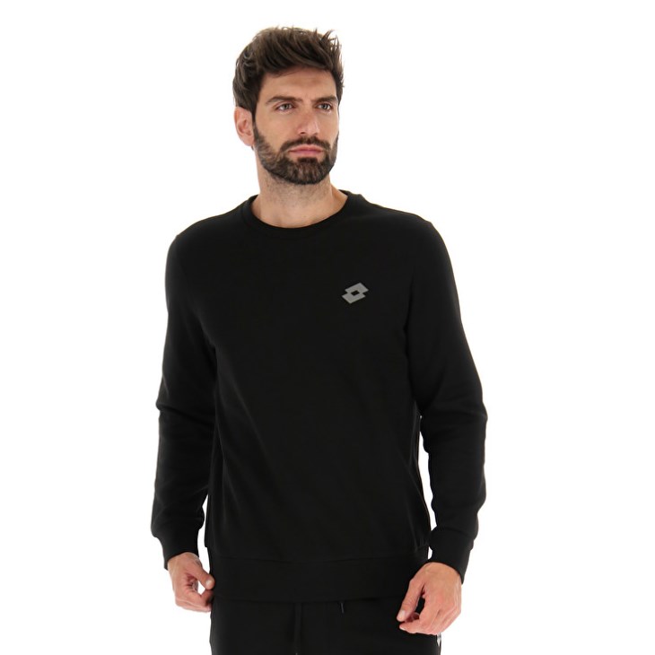 Sudadera Lotto Msc RN Hombre Negras | VG467476C7