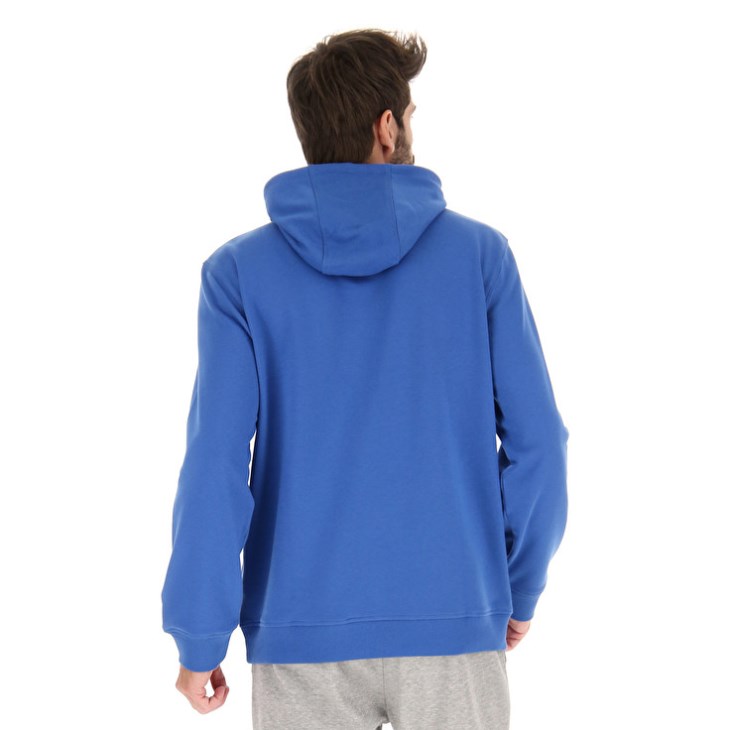 Sudadera con Capucha Lotto Smart IV Sweat HD 2 Hombre Azules | EZ402140D0