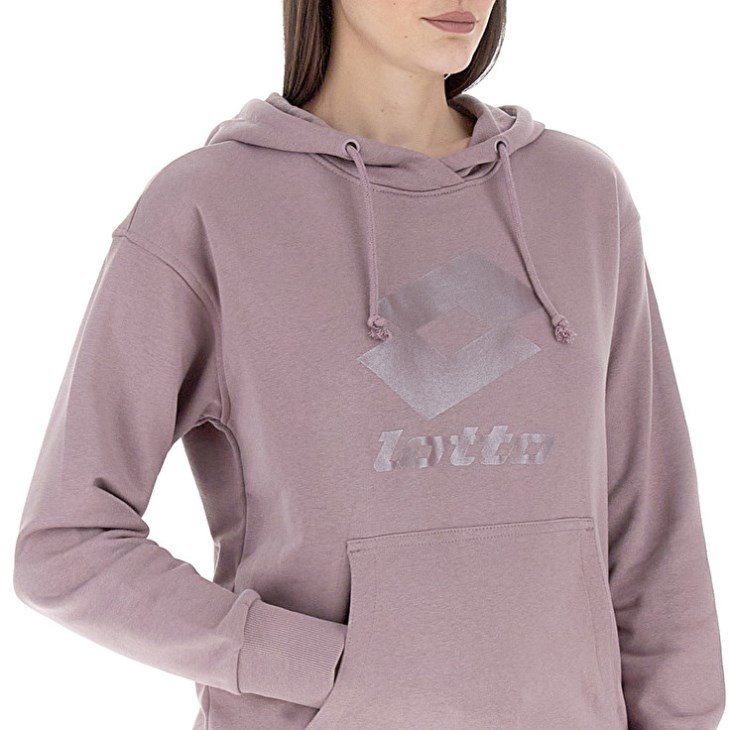 Sudadera con Capucha Lotto Smart W IV Sweat HD Mujer Moradas Claro | OA891209X1