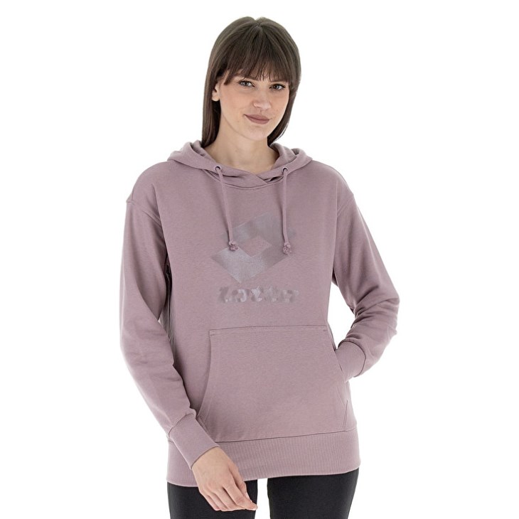 Sudadera con Capucha Lotto Smart W IV Sweat HD Mujer Moradas Claro | OA891209X1