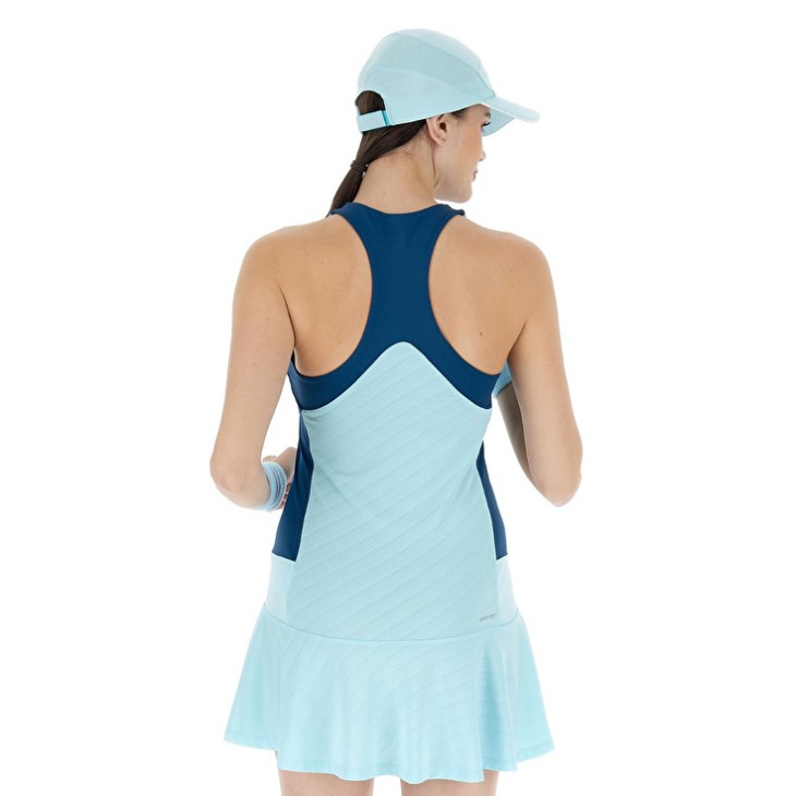 Vestido Lotto Tech W I D2 Mujer Turquesa Claro | CK894989U8