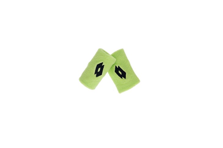 Wristbands Lotto Tennis 5 Inch Verde | FQ841514W7