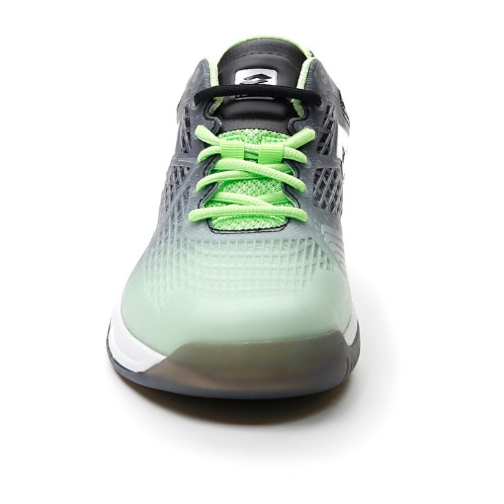 Zapatillas De Padel Lotto Superrapida 100 Hombre Verde Blancas Negras | GZ314981C0