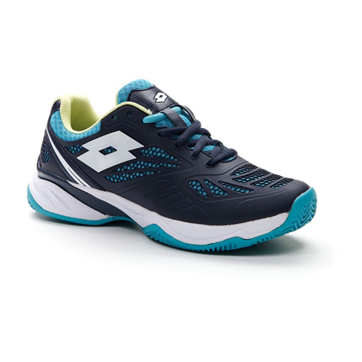 Zapatillas De Padel Lotto Superrapida 200 II PRT W Mujer Azul Marino Azules Blancas Azules | BC693529L6