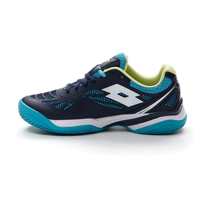 Zapatillas De Padel Lotto Superrapida 200 II PRT W Mujer Azul Marino Azules Blancas Azules | BC693529L6