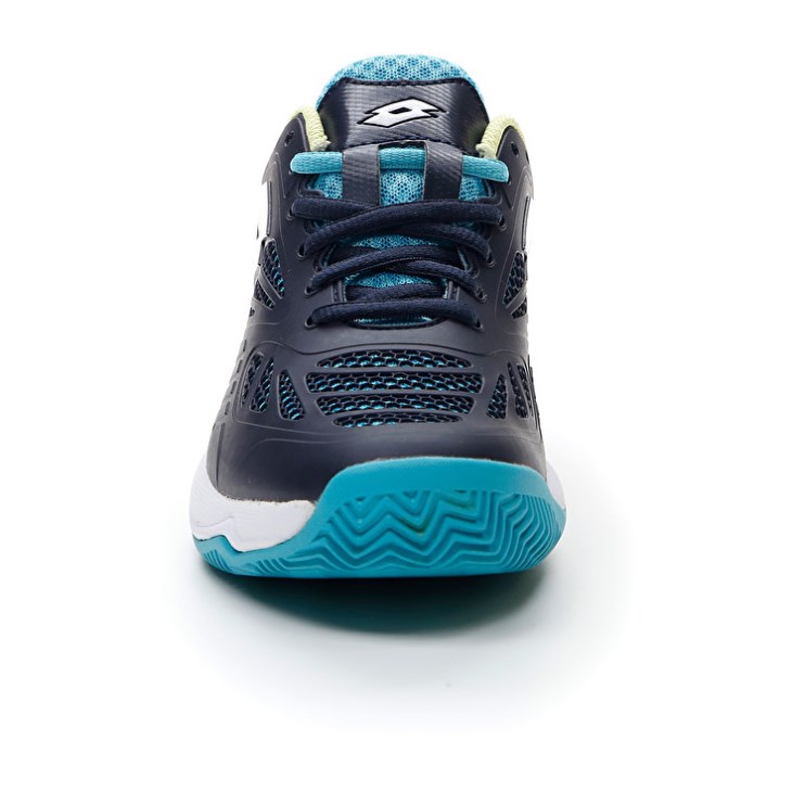 Zapatillas De Padel Lotto Superrapida 200 II PRT W Mujer Azul Marino Azules Blancas Azules | BC693529L6