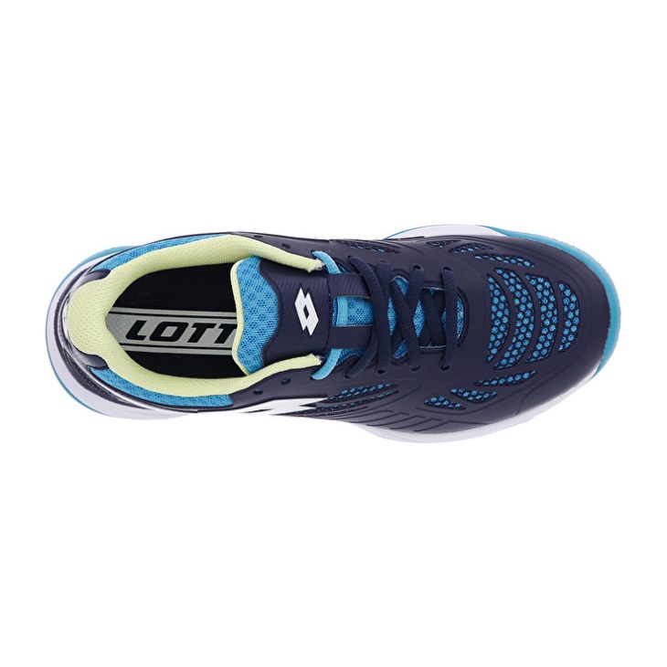 Zapatillas De Padel Lotto Superrapida 200 II PRT W Mujer Azul Marino Azules Blancas Azules | BC693529L6