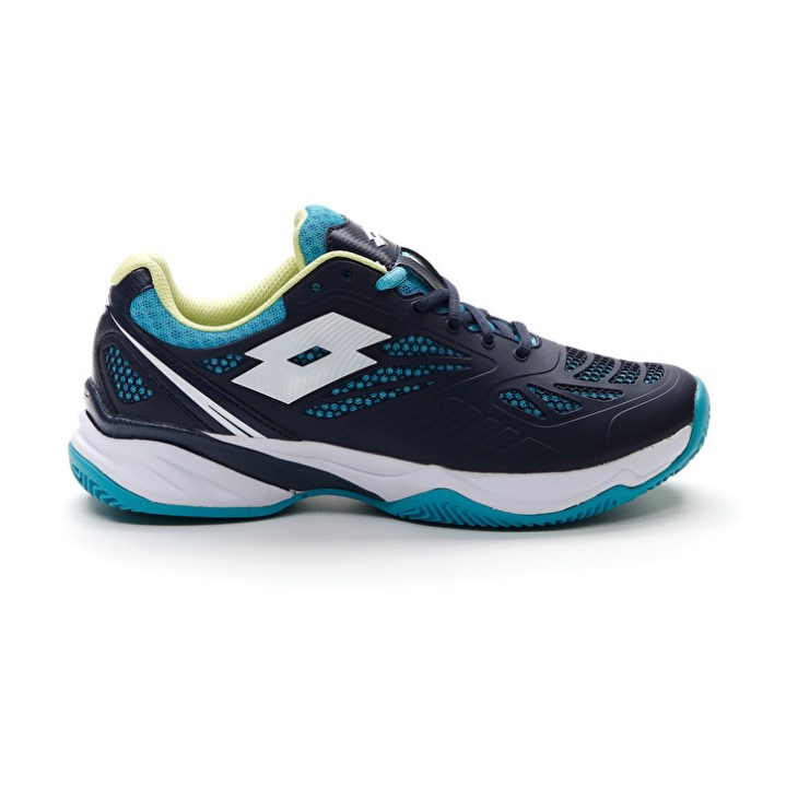 Zapatillas De Padel Lotto Superrapida 200 II PRT W Mujer Azul Marino Azules Blancas Azules | BC693529L6