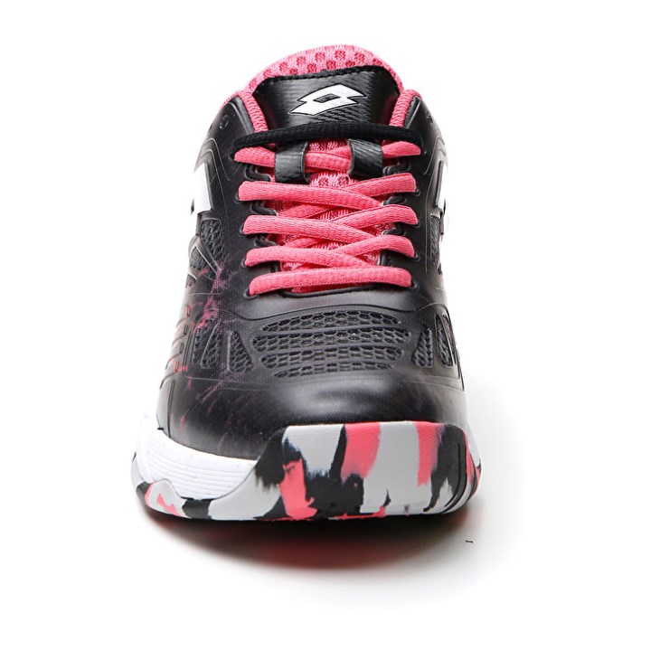 Zapatillas De Padel Lotto Superrapida 200 IV W Mujer Negras Coral | CT975277K8