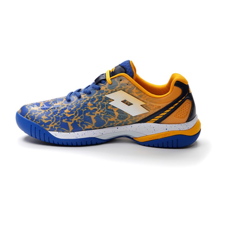 Zapatillas De Padel Lotto Superrapida 200 III Hombre Azules Amarillo | NZ625502B7