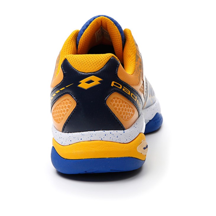 Zapatillas De Padel Lotto Superrapida 200 III Hombre Azules Amarillo | NZ625502B7