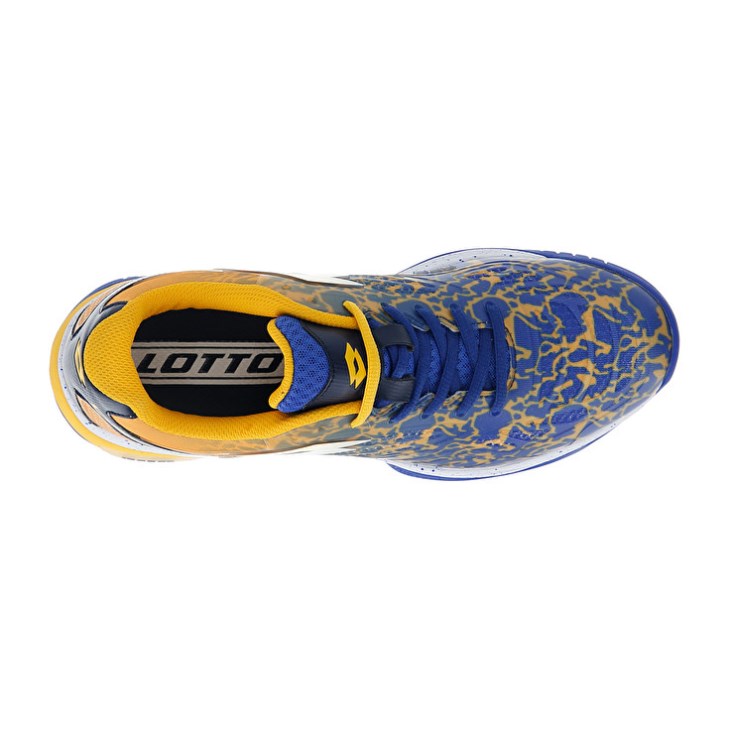 Zapatillas De Padel Lotto Superrapida 200 III Hombre Azules Amarillo | NZ625502B7