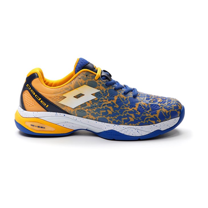 Zapatillas De Padel Lotto Superrapida 200 III Hombre Azules Amarillo | NZ625502B7