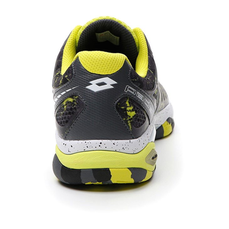 Zapatillas De Padel Lotto Superrapida 200 IV Hombre Verde Blancas Gris Oscuro | ZI857015G6