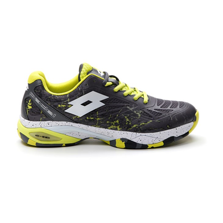 Zapatillas De Padel Lotto Superrapida 200 IV Hombre Verde Blancas Gris Oscuro | ZI857015G6