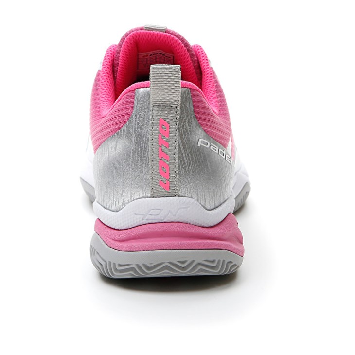 Zapatillas De Padel Lotto Superrapida 400 IV W Mujer Blancas Coral | UY867476F3