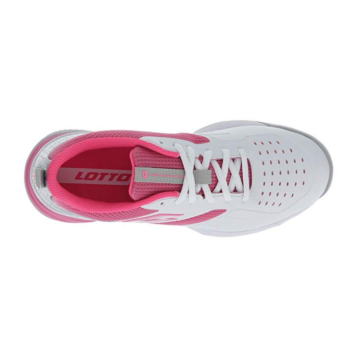 Zapatillas De Padel Lotto Superrapida 400 IV W Mujer Blancas Coral | UY867476F3