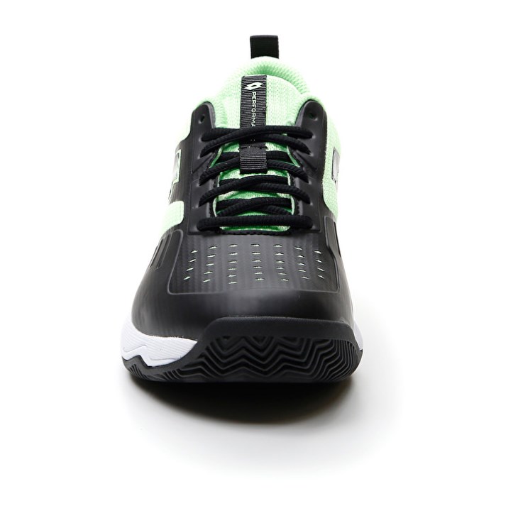 Zapatillas De Padel Lotto Superrapida 400 IV Hombre Negras Verde | BB491829I6