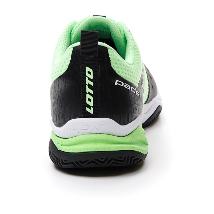 Zapatillas De Padel Lotto Superrapida 400 IV Hombre Negras Verde | BB491829I6