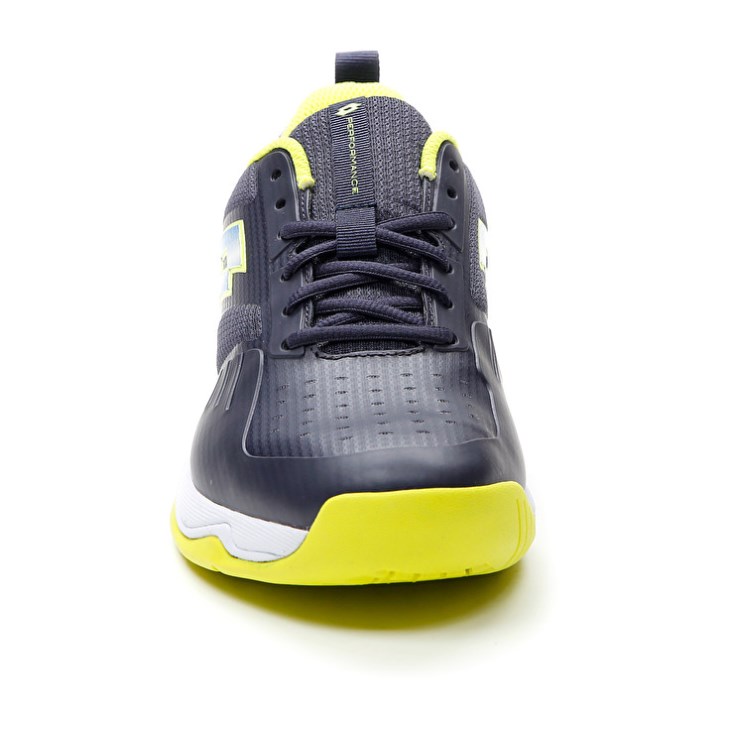 Zapatillas De Padel Lotto Superrapida 400 V Hombre Azules Amarillo Azul Marino | CF982818I8