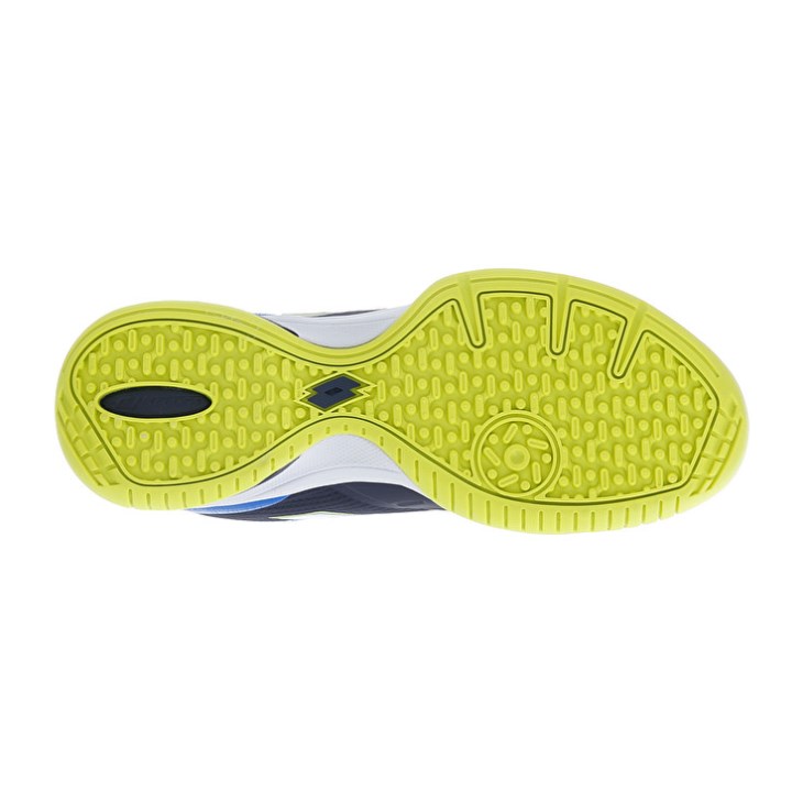 Zapatillas De Padel Lotto Superrapida 400 V Hombre Azules Amarillo Azul Marino | CF982818I8