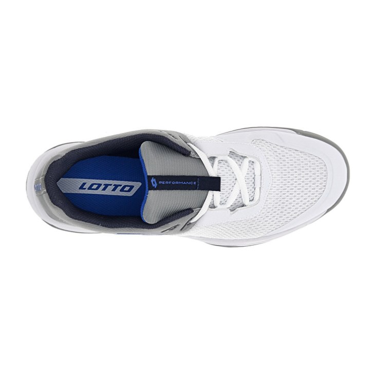 Zapatillas De Padel Lotto Superrapida 600 Hombre Gris Blancas | TI058375M1