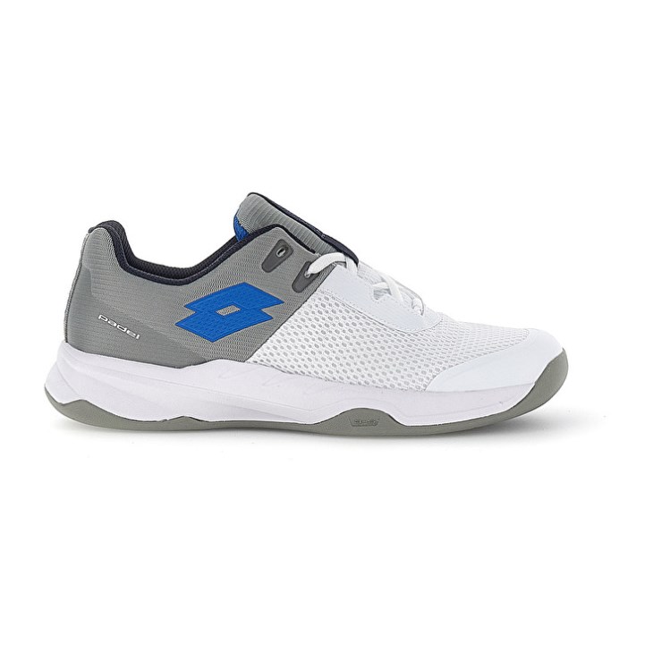 Zapatillas De Padel Lotto Superrapida 600 Hombre Gris Blancas | TI058375M1