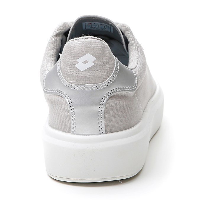 Zapatillas Deportivas Lotto 1973 AMF Bold Metal CVS W Mujer Plateadas | NJ135883C8