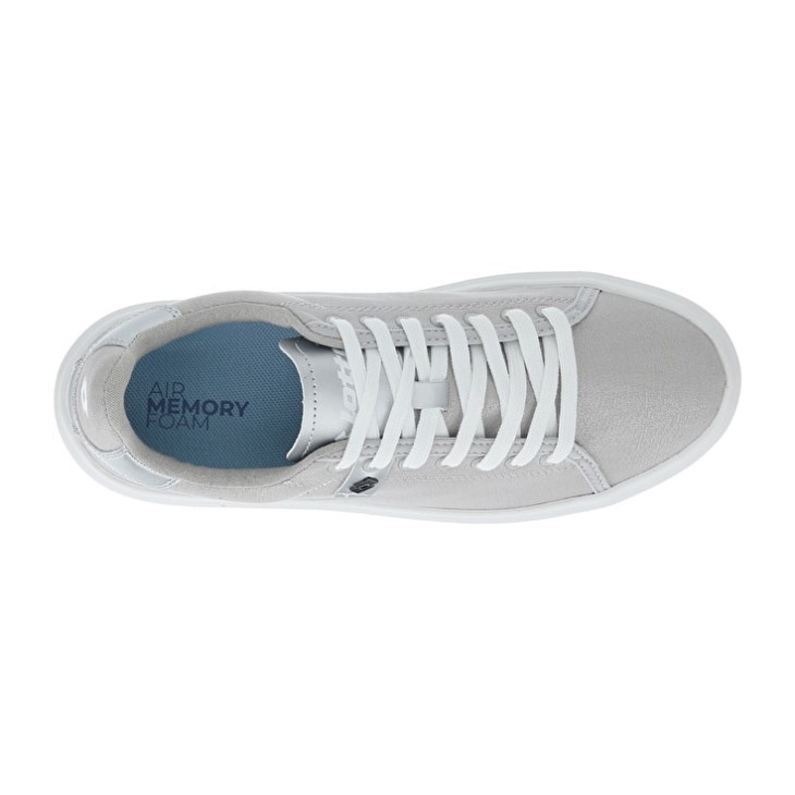 Zapatillas Deportivas Lotto 1973 AMF Bold Metal CVS W Mujer Plateadas | NJ135883C8