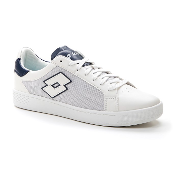 Zapatillas Deportivas Lotto 1973 AMF Evo VI NET Hombre Blancas Azules | IZ157115K1