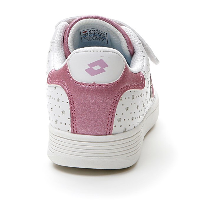Zapatillas Deportivas Lotto 1973 AMF Evo VI Glitter CL S Niños Blancas | QV977587K6