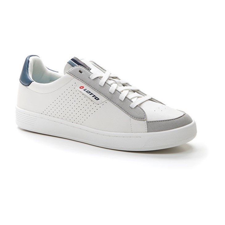Zapatillas Deportivas Lotto Court '73 AMF Hombre Blancas Azules | MA265016A8