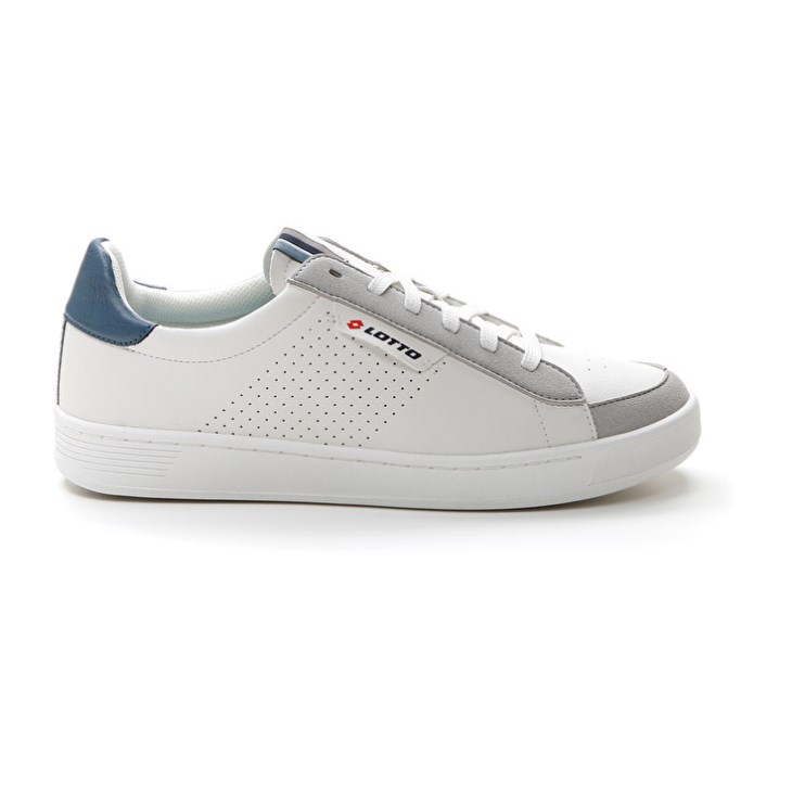 Zapatillas Deportivas Lotto Court '73 AMF Hombre Blancas Azules | MA265016A8