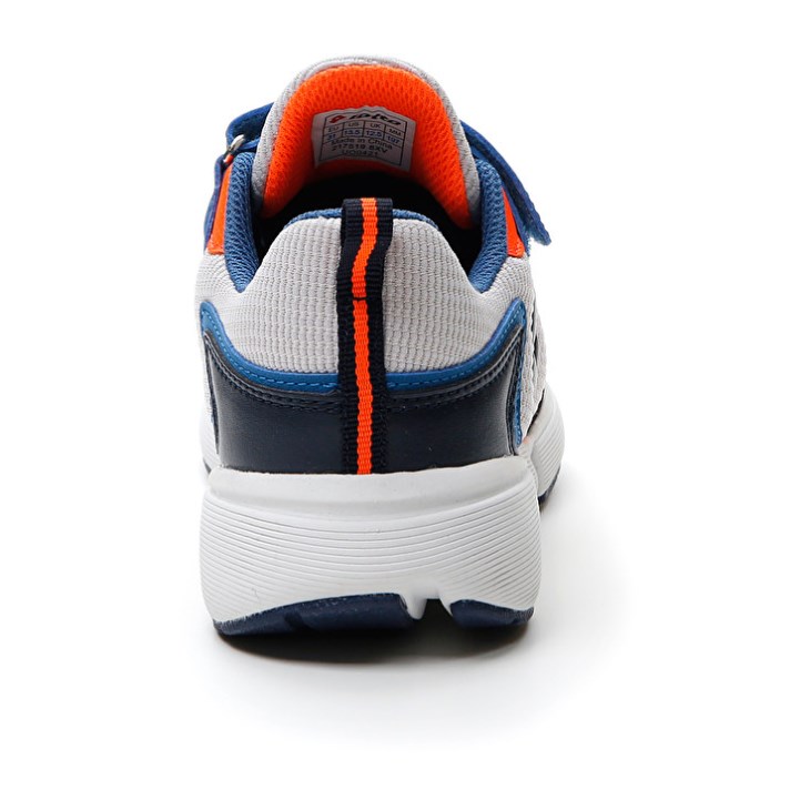 Zapatillas Deportivas Lotto Libra AMF 5 II CL S Niños Blancas Azules Negras | WT147384I7
