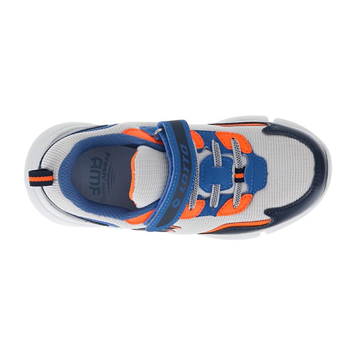 Zapatillas Deportivas Lotto Libra AMF 5 II CL S Niños Blancas Azules Negras | WT147384I7